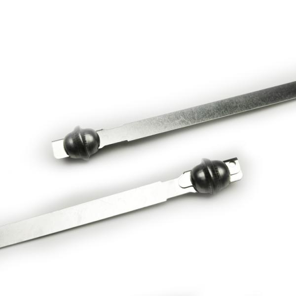 214mm Overall Length Metal Strap Seal 460N For Container Security