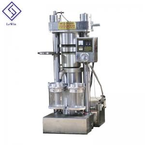 China Hydraulic Industrial Oil Press Machine Mini Cold Oil Press For Cooking Oil on sale