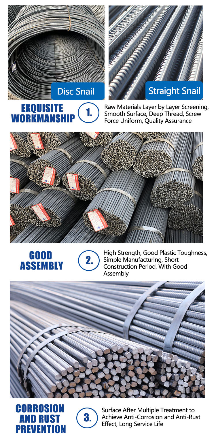 Turkish Bst500 Astm A615 G40 G60 G75 Hrb400 500 Concrete Construction Reinforcement 12mm 16mm Steel Rebar Steel Roll Bar 5.5mm