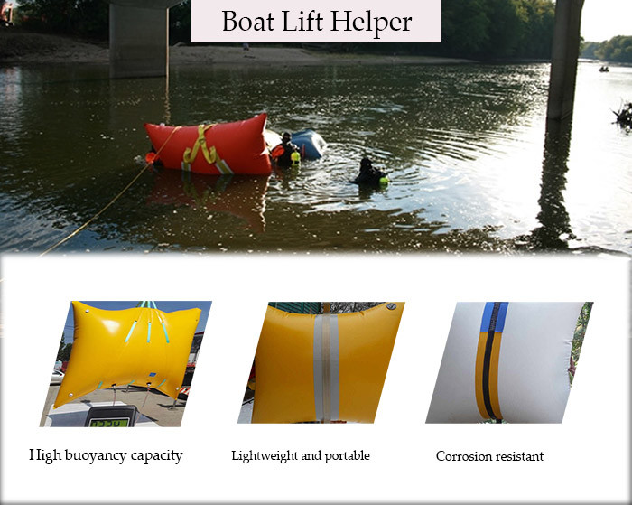 200kg Boat Lift Helper Air Bags Double Stitched Or Heat Sealed Seams