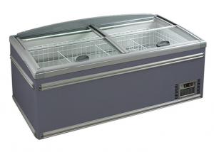 Quality Hypermarket Commercial Chest Freezer With Alluminum Coated Plate Glass Material for sale