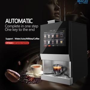 Quality EVOACAS Commercial Coffee Vending Machine 220VAC 2000W Black for sale