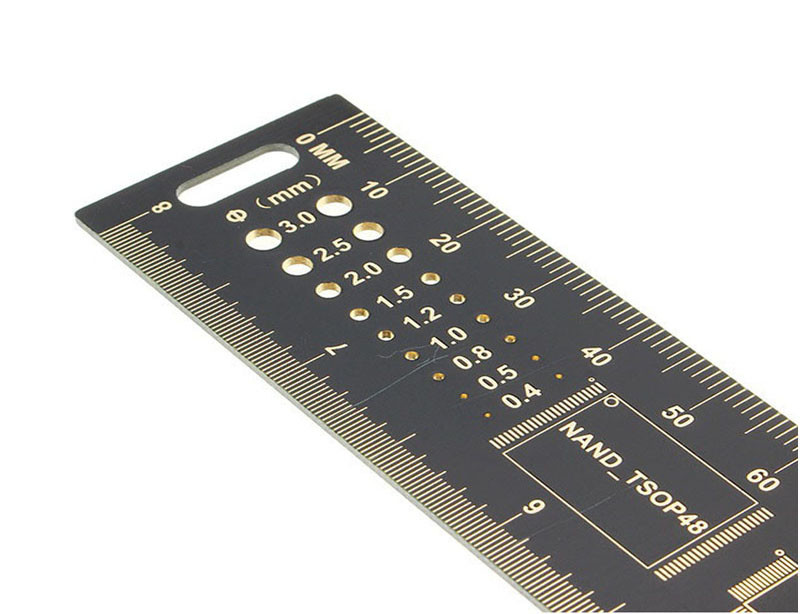 Multifunctional Electronic Components Engineering PCB Ruler For PCB Design