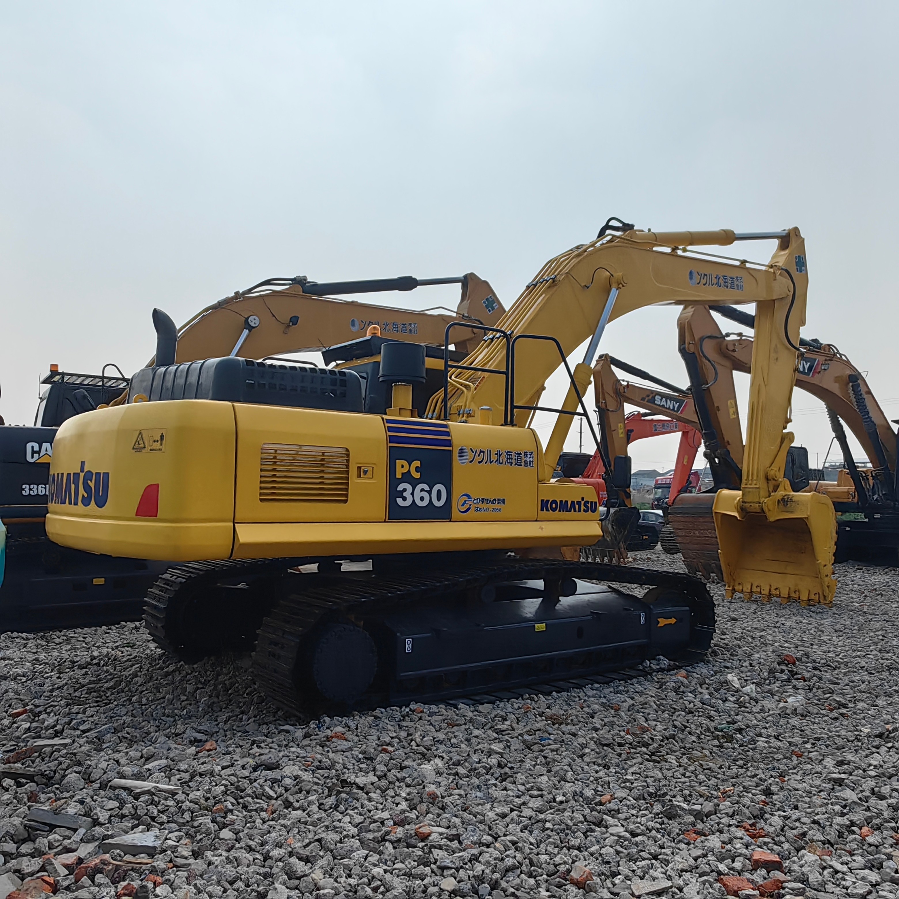 36Ton Used Komatsu Excavators PC360-7 for Deep Digging and More in Construction