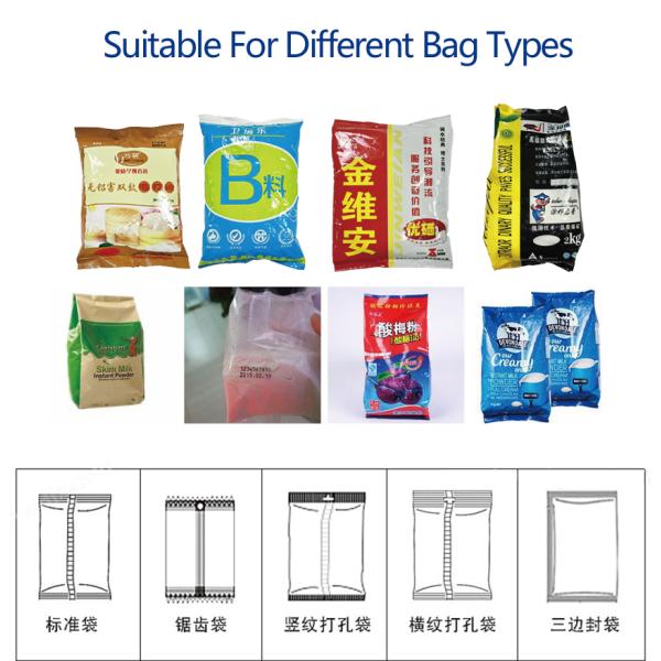 Coffee Beans Tea Powder Packaging Machine PLC Controlled 2.8kw