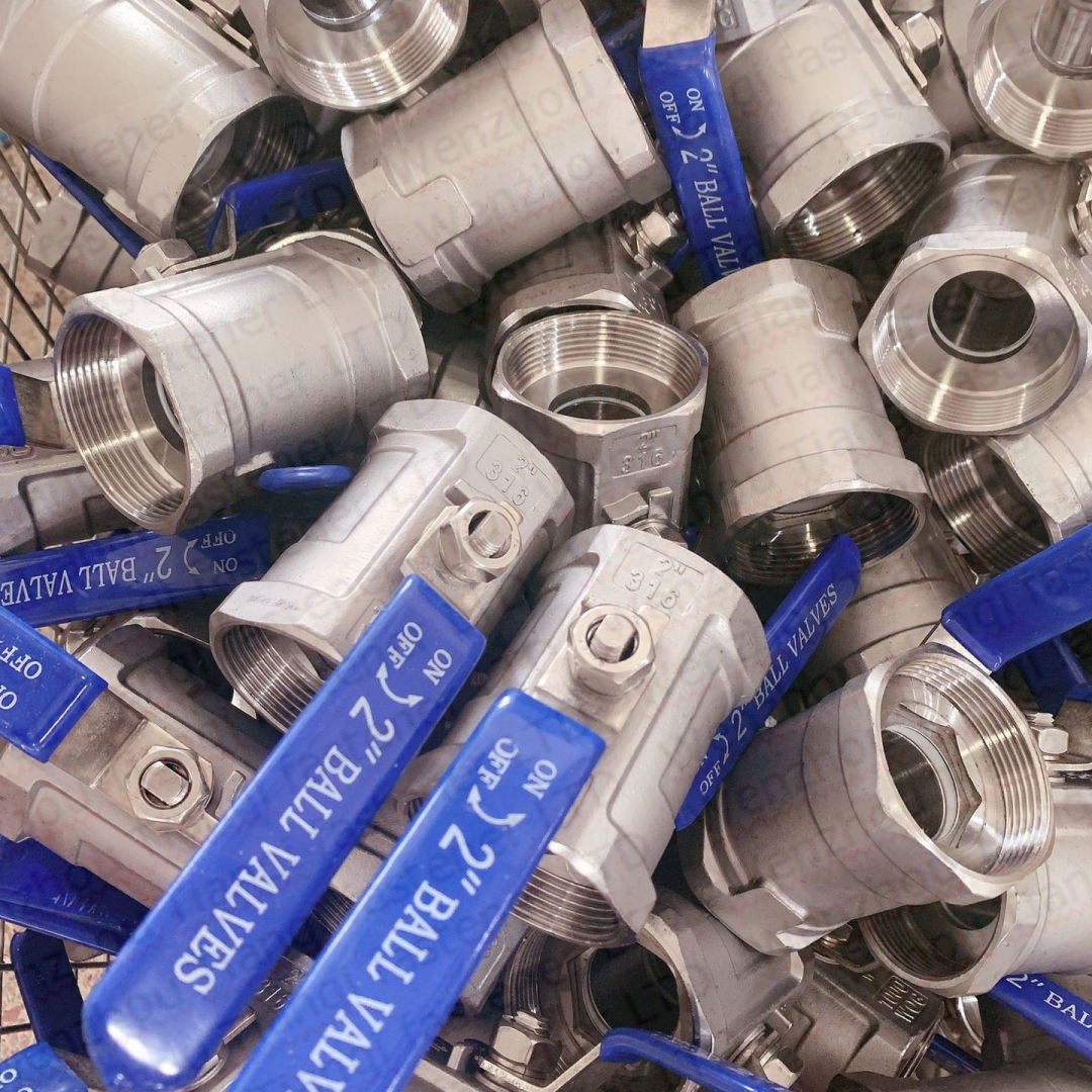 Stainless Steel Ball Valve 2 3 4 Inch NPT Thread Female 3 Piece Full Port Manual Operation ISO9001 Certified Nonstandard