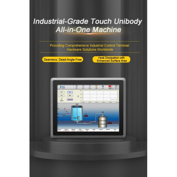 27 Inch Aluminum Case TFT Screen Monitor VGA Waterproof LCD Industrial Embedded Touchscreen