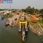 68000.000kg Package Gross Weight Cutter Suction Dredger 24inch and Hydraulic