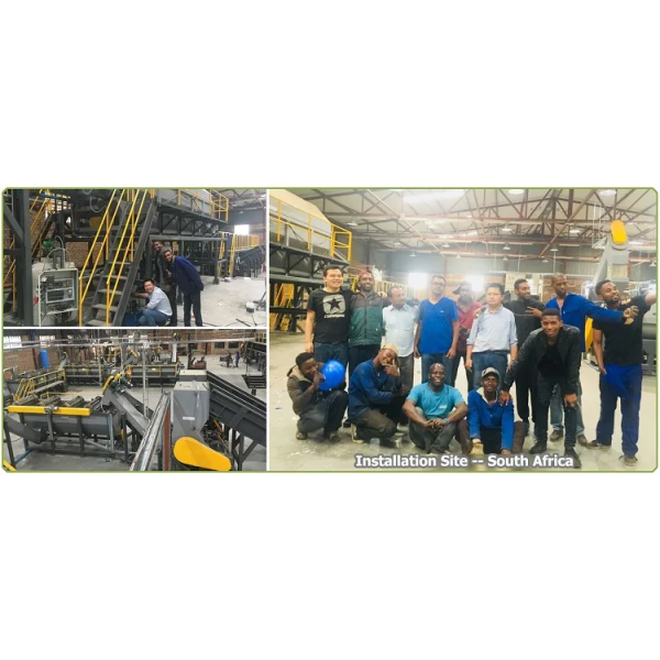 PP PE Bottle Crushing Washing Recycling Machine