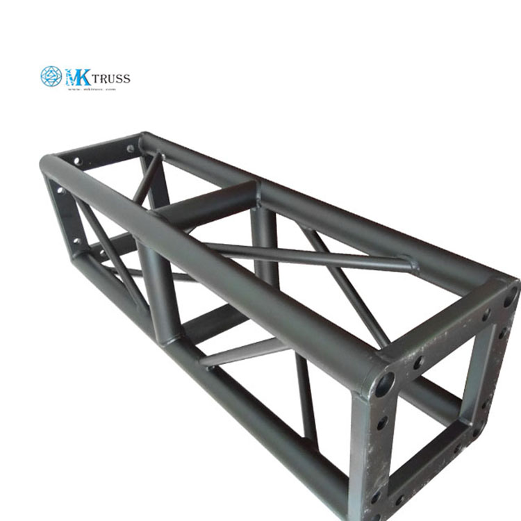 Aluminum Square Truss for Outdoor Car Stage Show 290mm Bolt Nut/ Screw Black Color