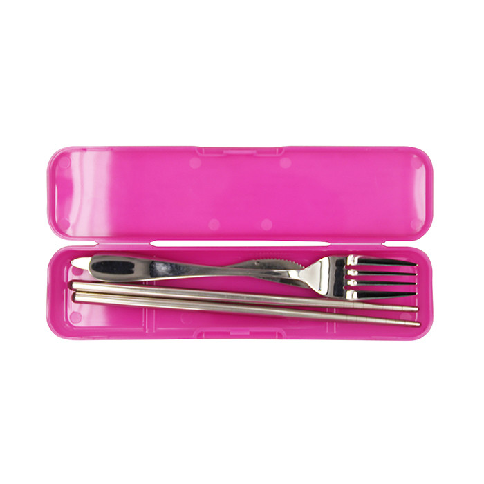 Rectangular Plastic Sublimation Pencil Case And Portable Tableware Storage For Sublimation Printing