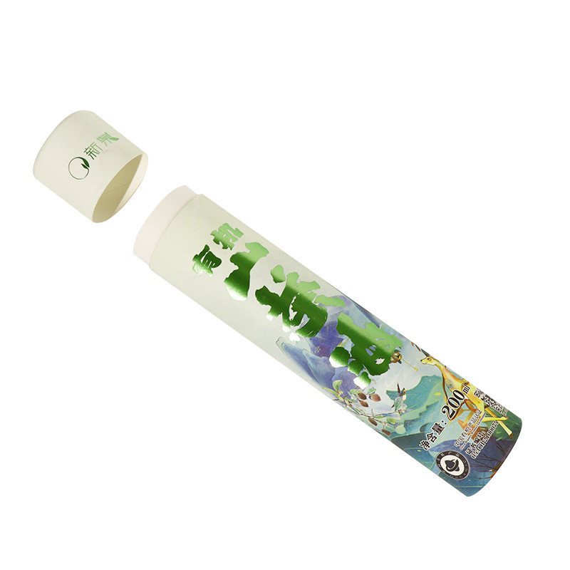 Tea Kraft Paper Tube Packaging Biodegradable Cardboard Paper Tube
