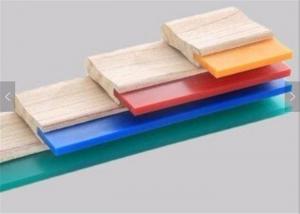 Quality 75A Blade Wood Handle Screen Printing Squeegee Free Size Ink Scraper for Silk Screen Printing for sale