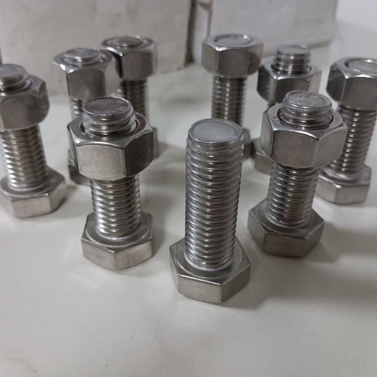 NXF DIN ISO UNI ASME Standard S32205 DUPLEX UNS S31803 M6-M36 Duplex St0ainless Steel fastener Hexagon Bolt