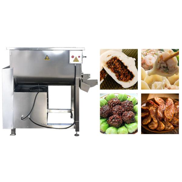 32 Kg / Time Capacity Commercial Meat Mixer Grinder 70L Barrel Volume