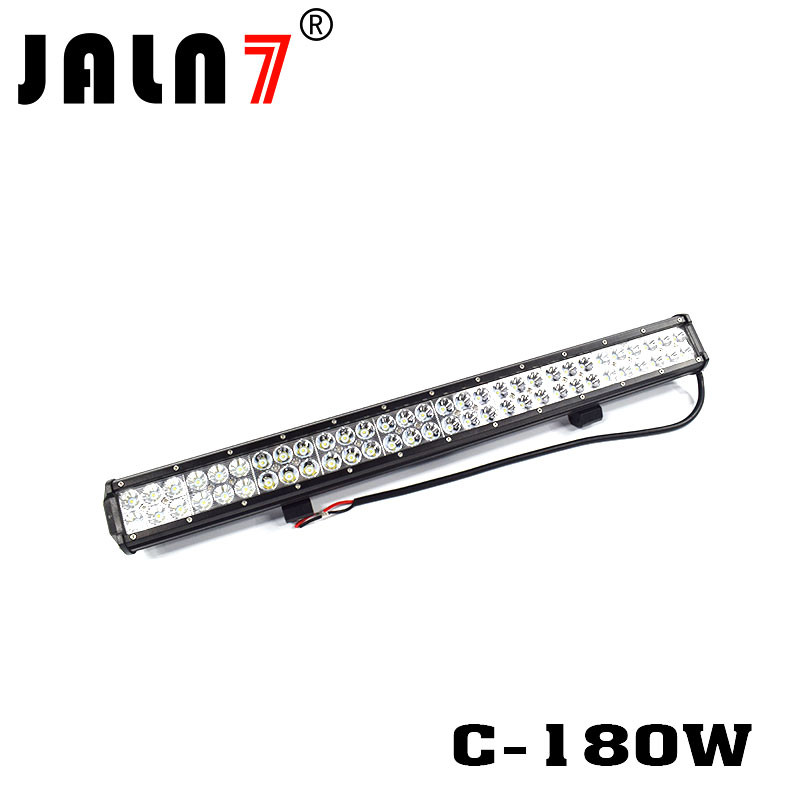 LED Light Bar JALN7 180W CREE Spot Flood Combo LED Driving Lamp Super Bright Off Road Lights LED Work Light Boat Jeep