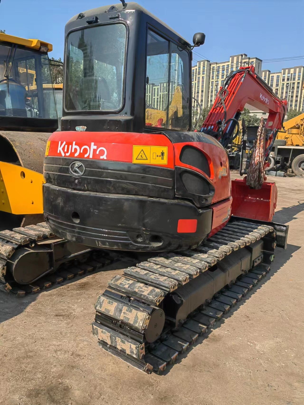 Used Crawler Excavator KUBOTA U55