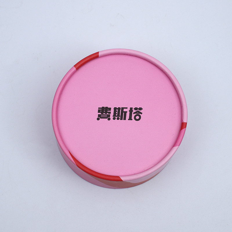 Recyclable PMS Luxury Perfume Cardboard Cylinder Packaging Glossy Lamination