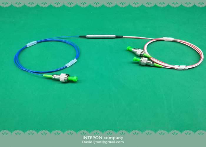 Fiber optic circulator, 1550nm, 5.5x38mm, 0.6dB insertion loss, 50dB isolation.