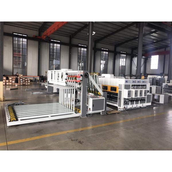 2000mm Flexo Printing Slotter Machine For Make Small Carton Box 60-120pcs/Min Speed