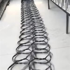 Quality High-Quality Tank Barrier Mesh Tank Tracks Wound mesh Battlefield Twine Wire Mesh for Tank Top for sale