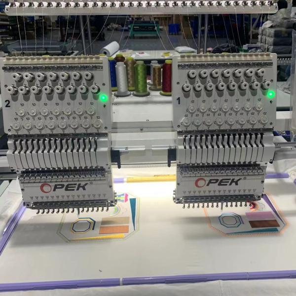OPEK 6 Heads Embroidery Machine Computerized High Speed Embroidery Making Sale Price