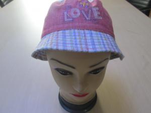 Fashion Women Children's finshing outdoor custom cotton bucket hat--Embroider Logo--Hat for Children--Summer Hat
