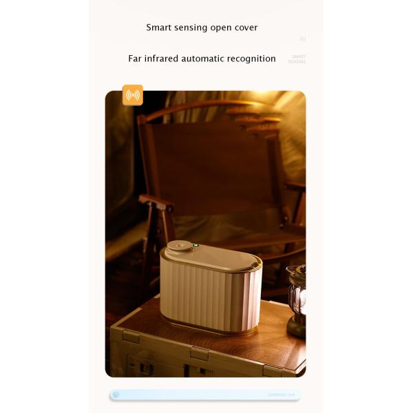Incense Mosquito Repellent Intelligent Induction Dustbin 12Ltr Induction Trash Can