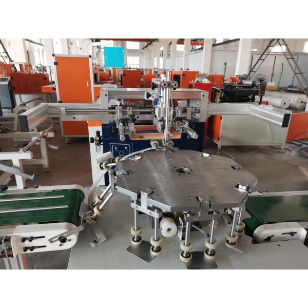 Full Auto Spin On Oil Filter Silk Printing Machine Electric Power Source
