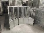 Durable Galvanised Round Metal Cattle Feeder / Metal Round Bale Feeder