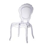 Clear Plastic Acrylic Chiavari Chair for Weddings Banquets