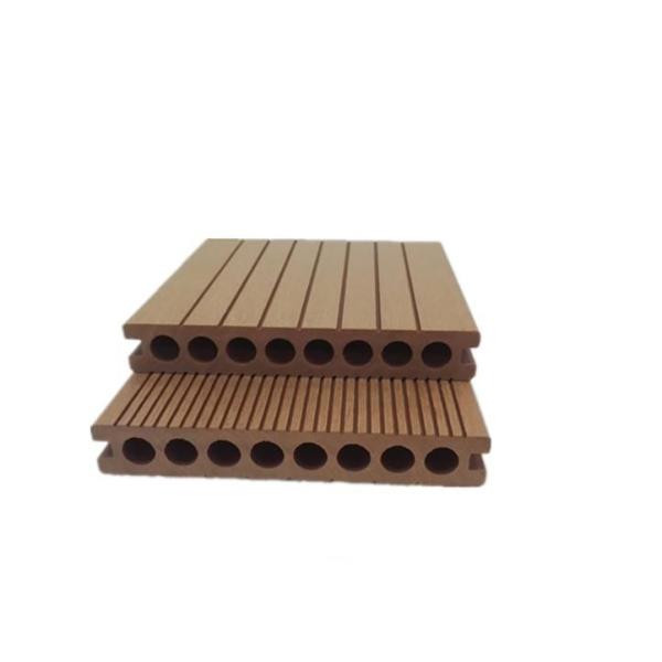 Outdoor Waterproof WPC Decking with Plastic Material and Various Size Choices