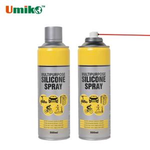 Quality 500ml Dry Silicone Spray Lubricant Customize Silicone Grease Lubricant Spray for sale