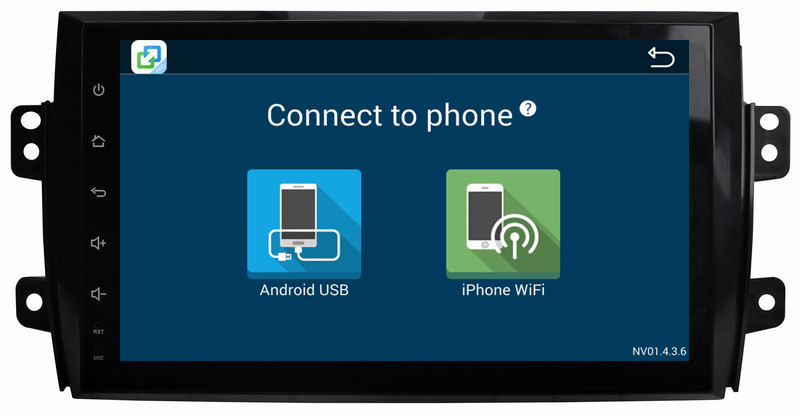Ouchuangbo car radio gps navigation for Suzuki SX4 with BT USB SWC wifi music reverse camera android 8.1 system