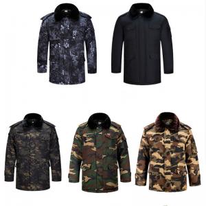 China 165-190 Cold Proof Camo Winter Jacket Removable Liner Waterproof Jacket on sale