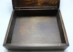 Customized Handmade Wooden Gift Boxes , Darker Wood Color Personalized Wooden