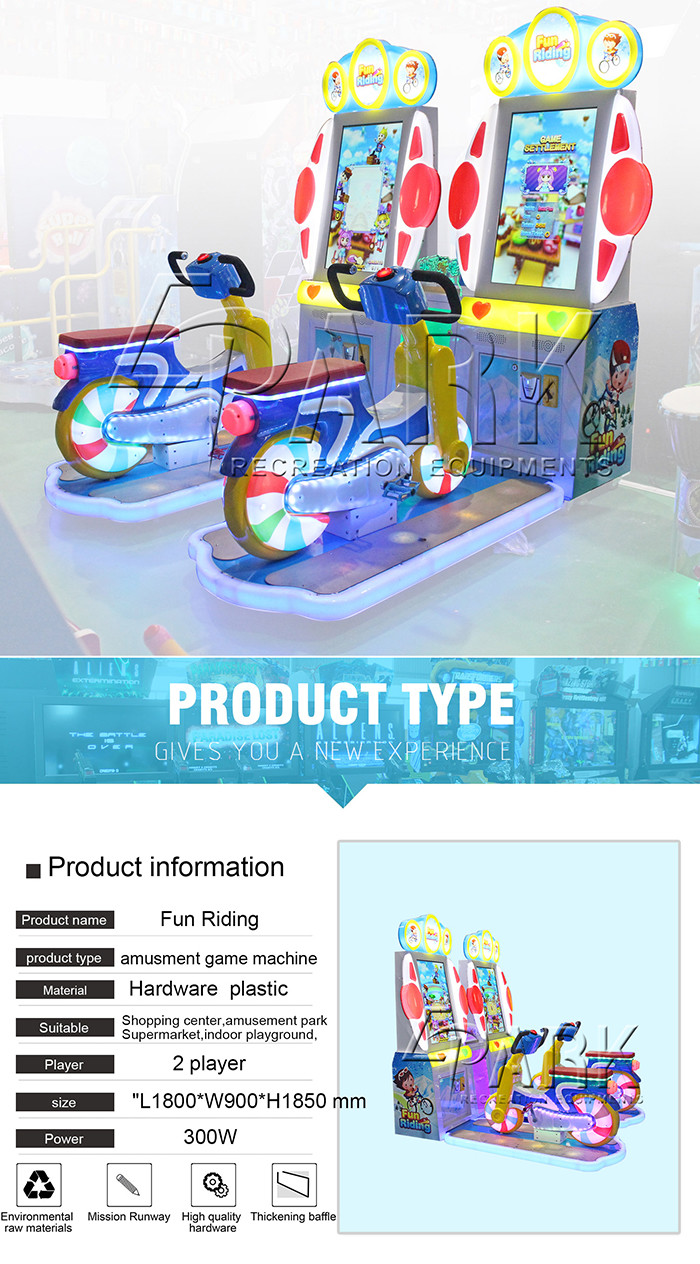 Commercial Coin Operated Amusement Bike Sports Machine Network Racing Game Simulator