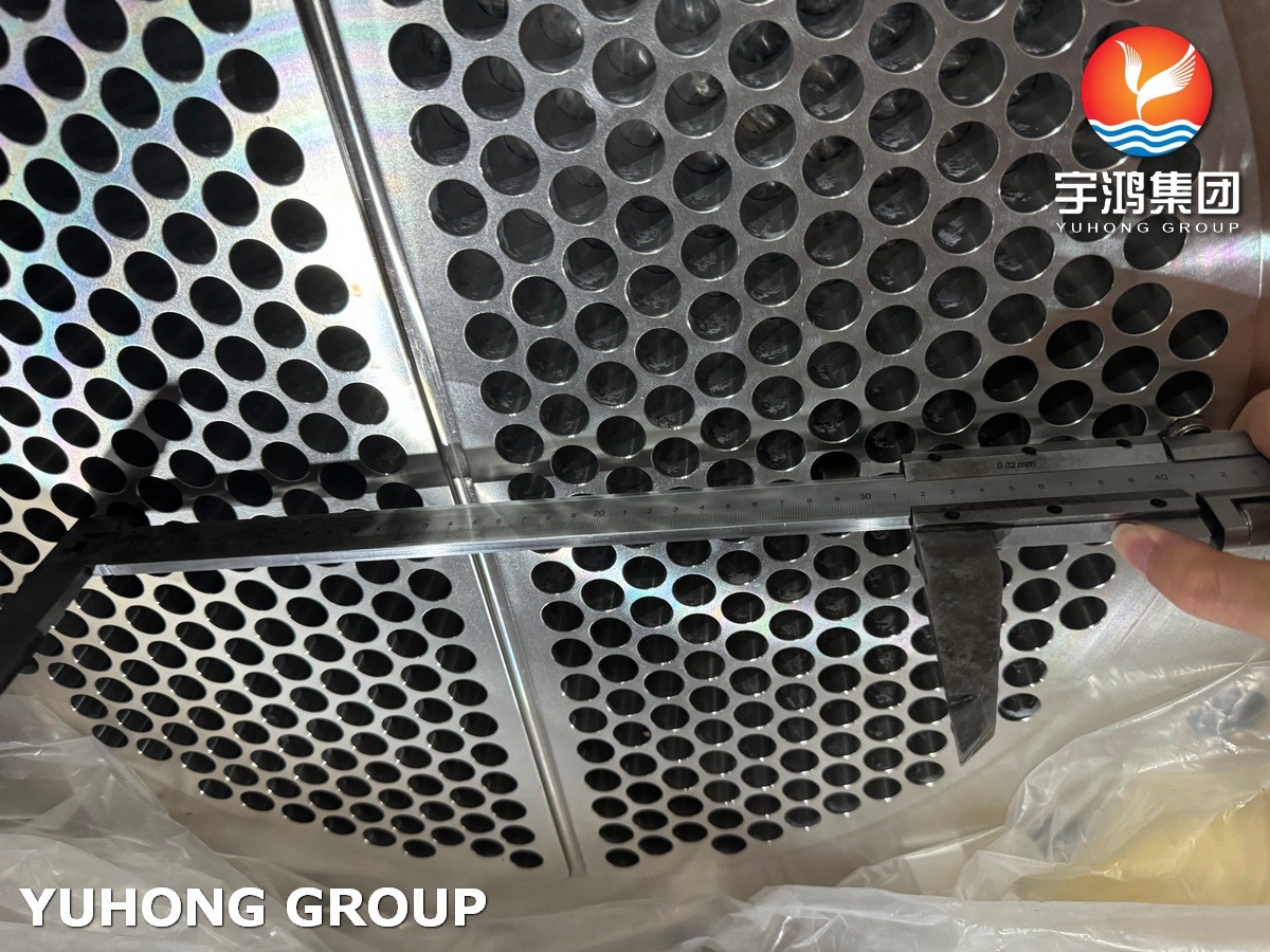 ASTM A182 F304L Forged Stainless Steel Tubesheet for Heat Exchanger Assembly