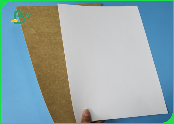 140grams White Face Kraft Liner Board One Side Coated Offset Printing 