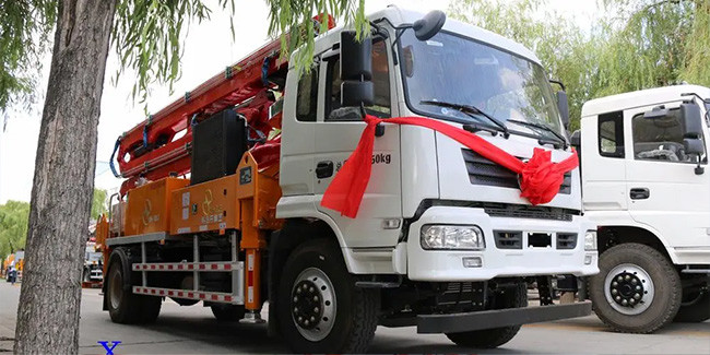 SanYY 52m 56m 48m 46m 38m Concrete Pump Truck Cement Pump Truck