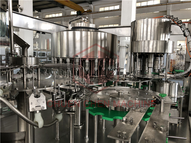 High Speed Mineral Water Bottling Plant Rotary Liquid Bottle Filling