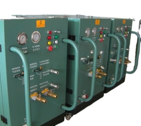 2HP Refrigerant Vapor Recovery Machine Air Conditioning Charging Station Chiller Freezer Gas Recovery Unit