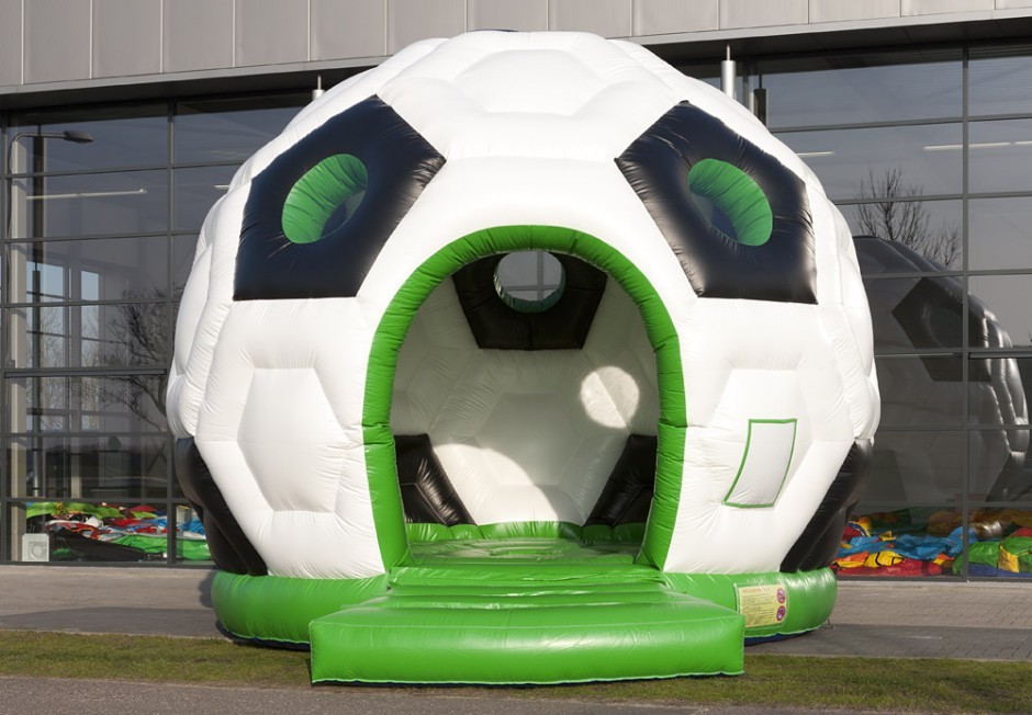 Super Large Moonwalk Bounce House Soccer Ball Inflatable Jumping Bouncer