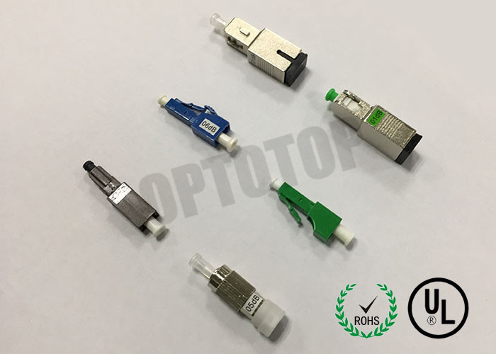 Female to Male Fiber Optic Attenuator LC SC FC MU 1-30dB For PON WDM DWDM LAN