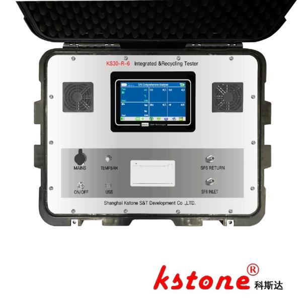 Intelligent SF6 comprehensive tester with recycling, purity, micro water,