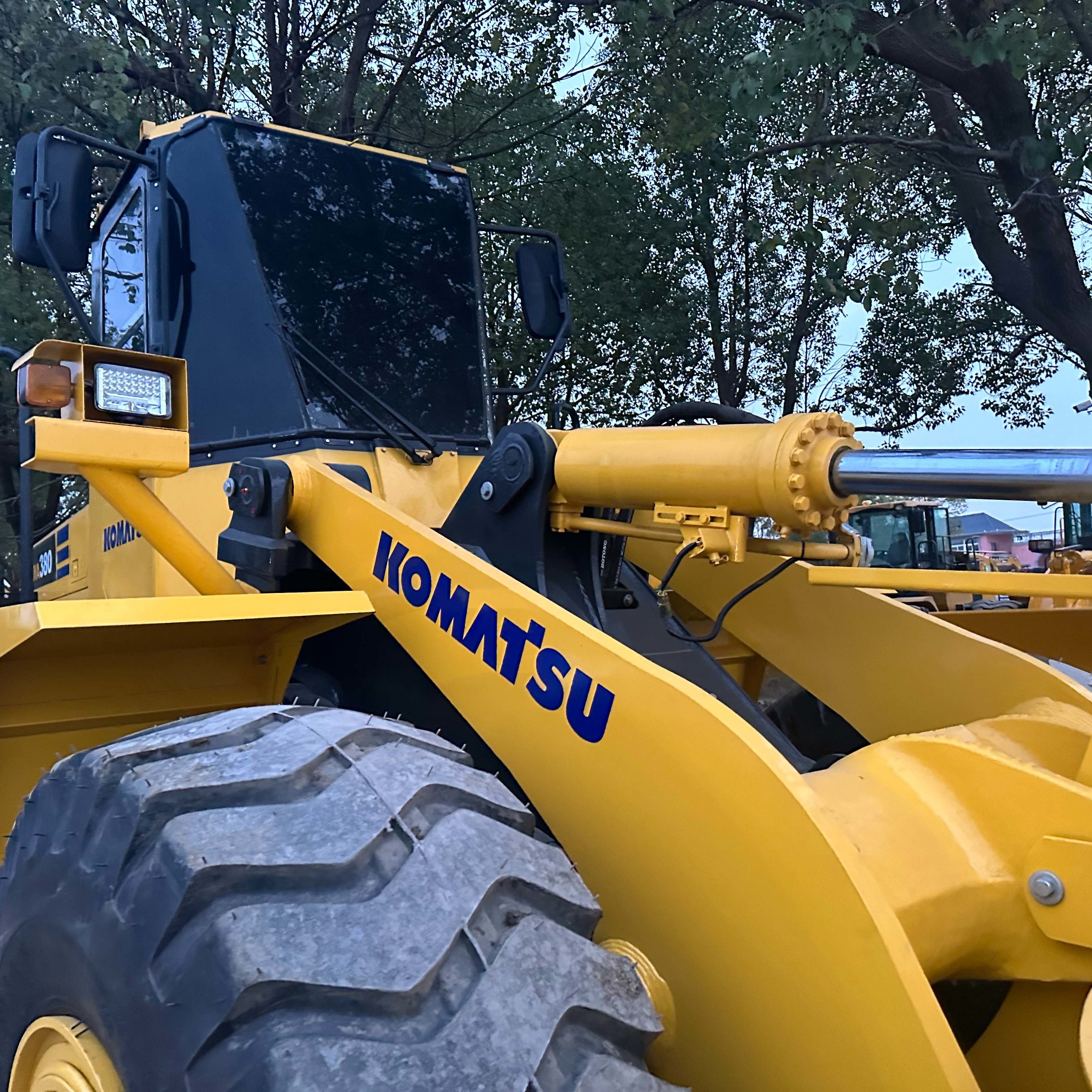 Front End Komatsu WA380 Used Wheel Loader 16T 192kW