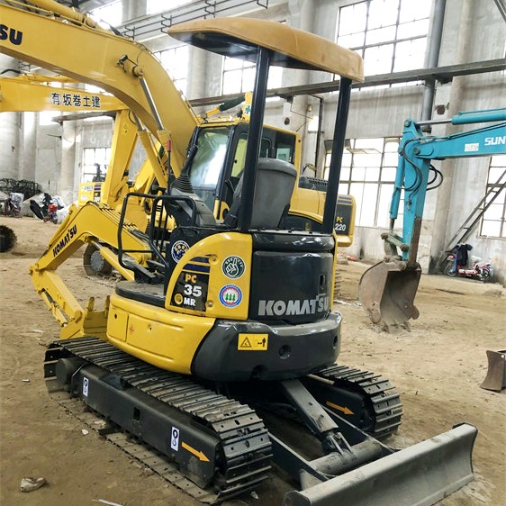 Transport Height 2.56m Operating Weight 3.73 Ton Japan Used Komatsu PC35 Excavator