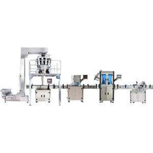 China Fully Automatic Multi Head Weigher Machine For Banana Chips on sale