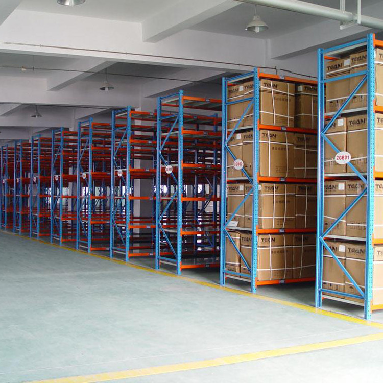 25000kg Loading Adjustable Iron Industrial Storage Rack For Factory