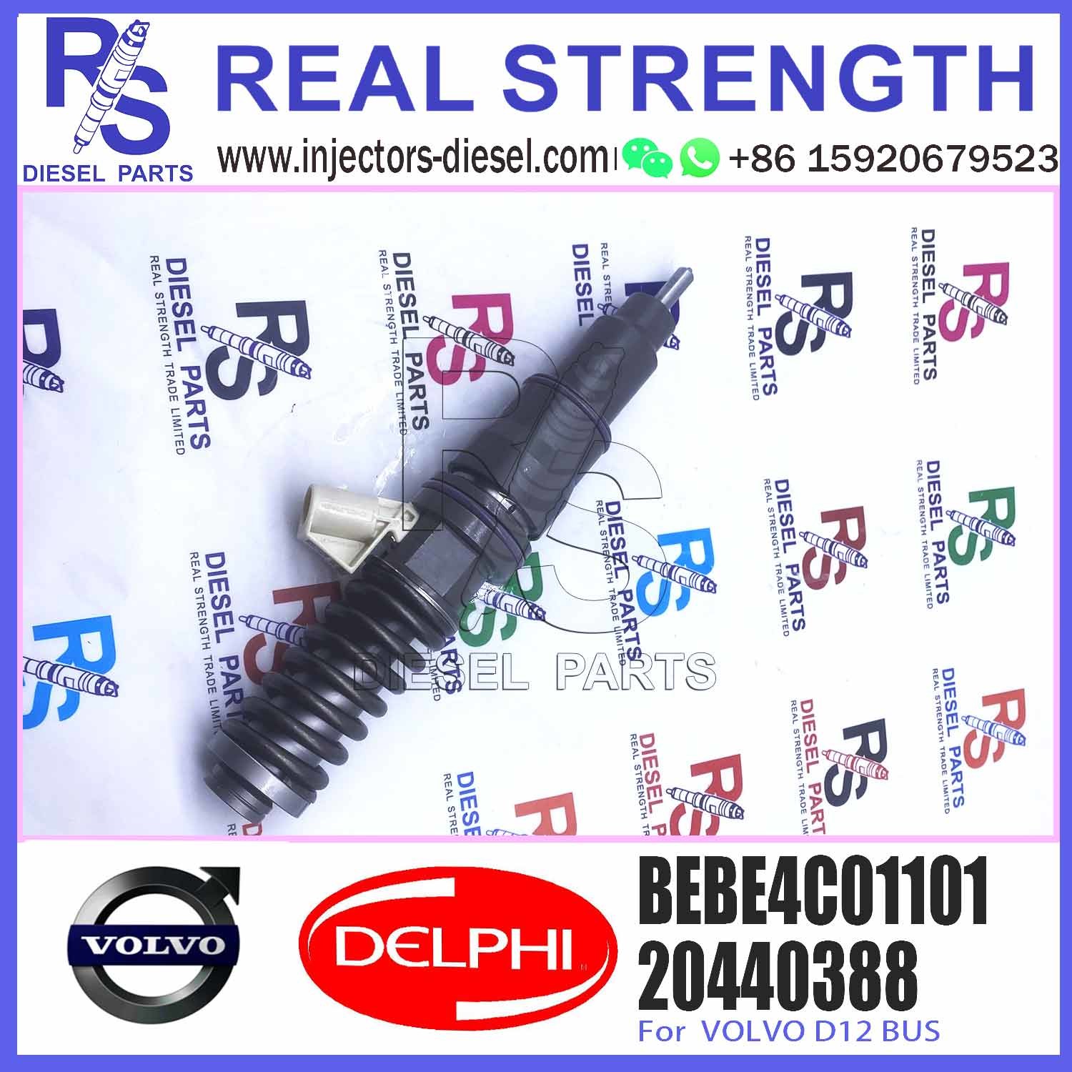 High Quality Diesel Fuel Injector 85000071 Common Rail Fuel Injection Nozzle BEBE4C01001 BEBE4C01101 For V-O-L-V D12 BUS